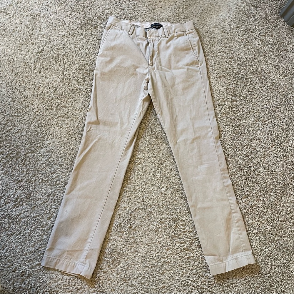 Banana Republic Men’s Aiden Chino Khaki Pants 32x34